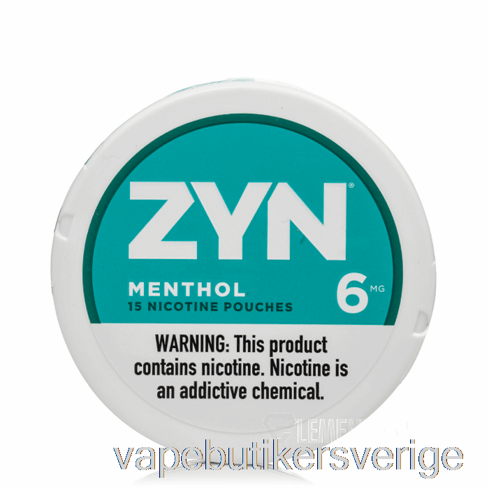Vape Sverige Zyn Nikotinpåsar - Mentol 6mg